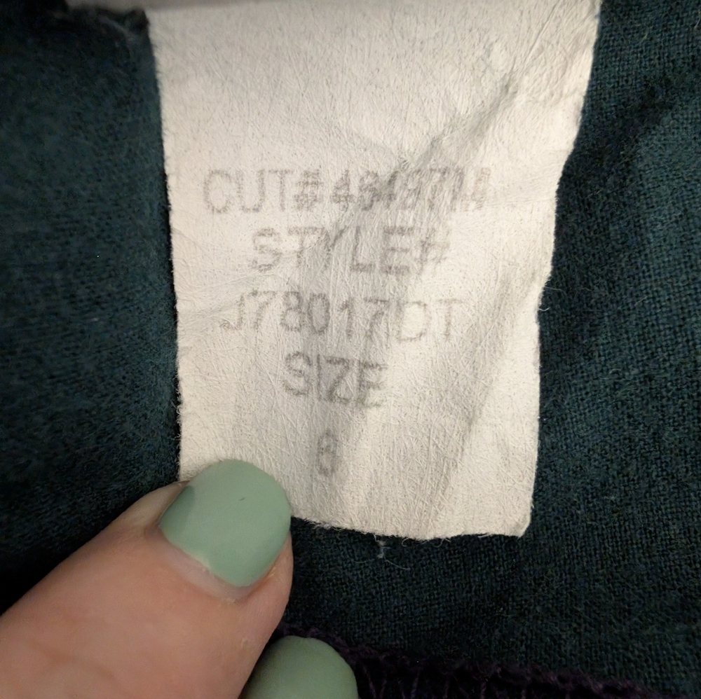 👖NYDJ Not Your Daughter's Jeans Green Lift Tuck Straight Leg Pants Size 6 - Picture 5 of 8
